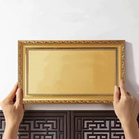 13.5x28cm Aluminum Alloy & Solid Wood Display Frame for Awards and Photos