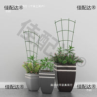 Creative Plant Climbing Trellis for Roses and Vines, Iron Art Support Stake for Potted Plants