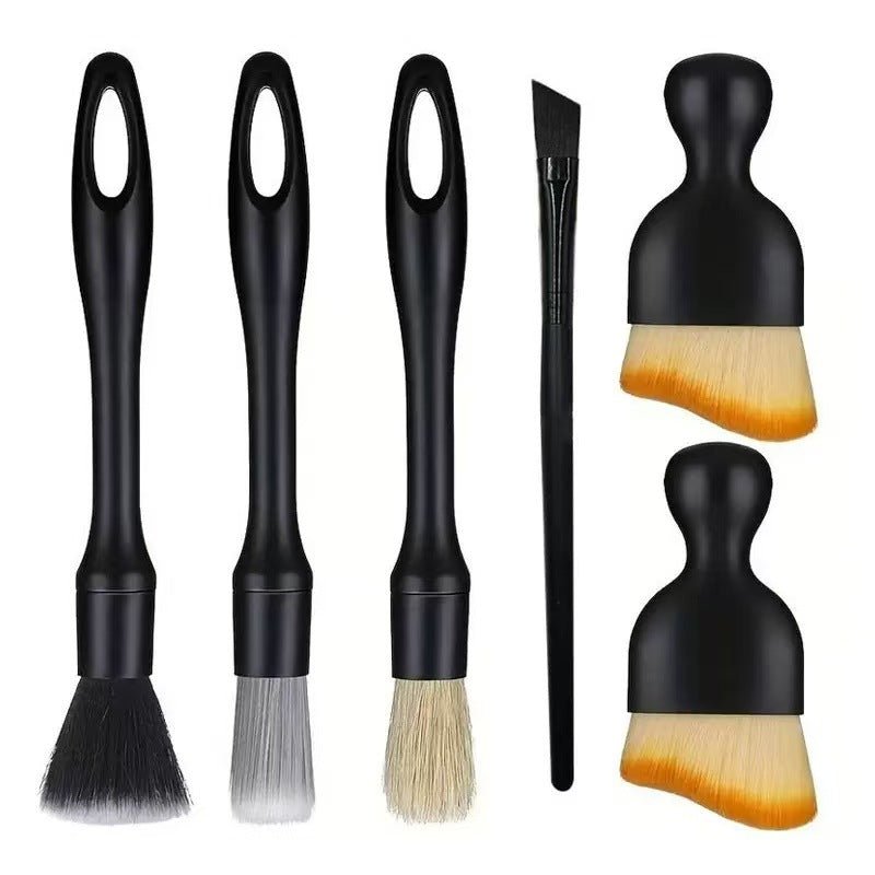 Car Detailing Brush Set for Interior, Air Vent, and Crevice Cleaning