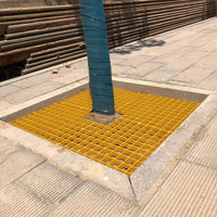 Interlocking PP Tree Grate for Tree Pit Protection, 2.5cm Thick