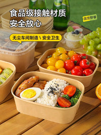 Disposable Camping Picnic Tableware Set with Cups, Bowls, and Bamboo Chopsticks