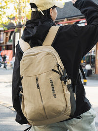 Lightweight Solid Color Backpack for Hiking, School, Commuting, and Travel
