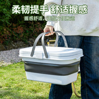 Foldable Outdoor Storage Box Camping Picnic Waterproof Organizer for Car Trunk