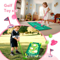 Kids' Indoor Outdoor Golf Practice Set with Trolley Case