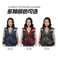 Outdoor Fishing Life Vest Buoyancy Aid with Oxford Fabric, 200lb Weight Capacity