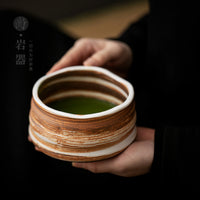 Handmade Ceramic Matcha Bowl for Traditional Japanese Tea Ceremony