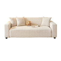 Stretch Linen-Feel Sofa Cover Anti-Scratch All-Inclusive Slipcover for All Seasons