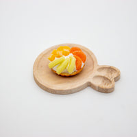 Miniature Dollhouse Food Props Fruit Pie Set for 1:6 and OB11 Dolls