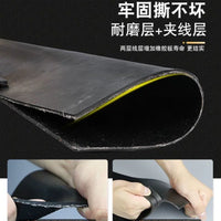 Heavy-Duty Rubber Van Cargo Mat for Workshop and Truck Beds, Thickened Anti-Slip Liner