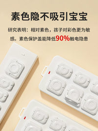 Child Safety Electrical Outlet Covers - Baby Plug Hole Protectors for Power Sockets