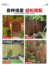 Bamboo Fence Outdoor Garden Decorative Privacy Screen