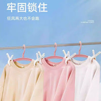 Strong Windproof Quilt Clips for Drying Clothes and Socks, Non-Slip Hanger Fixator