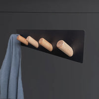 Magnetic Entryway Organizer with Coat Hooks and Key Holder for Metal Doors