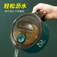 Large Capacity 304 Stainless Steel Instant Noodle Bowl with Lid and Cutlery Set for Students