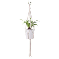 Bohemian Hand-Woven Plant Hanger Macrame Wall Decor