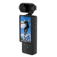 4K WiFi Portable Pocket Sports Camera with Wide Angle Lens for Cycling and Meetings