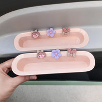 Wuling Hongguang Mini EV Door Storage Box Interior Organizer Macaron Style