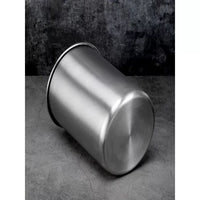 Stainless Steel Ice Bucket with Lid - Multi-purpose Seasoning Container & Cold Drink Chiller