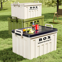 Outdoor Camping Storage Box Car Trunk Organizer Large Capacity Picnic Container