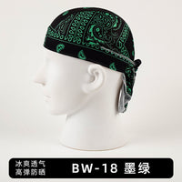 Outdoor Cycling Pirate Bandana Digital Print Hip-Hop Head Scarf