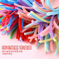 Macaron Color Pipe Cleaners for Kids' DIY Crafts
