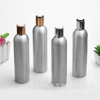 300ml Aluminum Bottle with 24-410 Flip Top Cap for Lotion, Toner, Massage Oil