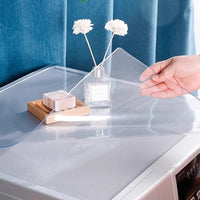 Waterproof PVC Tablecloth Dustproof Oil-proof Refrigerator Washing Machine Cover Mat