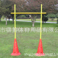 50cm Soccer Training Hurdle Set with Cones and Poles for Agility Training