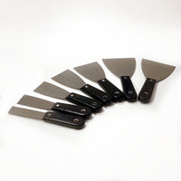 Carbon Steel Putty Scraper with Plastic Handle for Cleaning and Painting