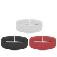 Car Seat Belt Buckle Protector Silicone Cover Anti-Scratch Noise Reduction Interior Accessory