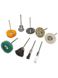 Rotary Tool Polishing and Grinding Brush Set for Rust Removal and Cleaning