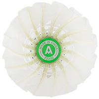Deli Angnet F2200 Luminous Badminton Shuttlecocks White Glow-in-the-Dark for Competition Training