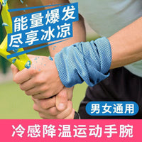 Cooling Sports Towel for Gym, Workout, and Outdoor Activities - Quick Dry and Sweat Absorbent