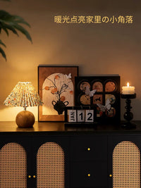 Vintage French Retro Console Table Decor Ornaments for Living Room TV Cabinet Desktop Unique Home Soft Furnishings