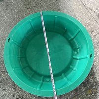 SMC Resin Recessed Planter Well Cover for Grassed Areas - Round & Square Invisible Manhole Cover