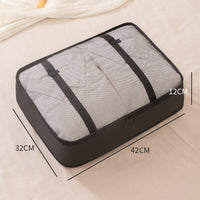 Travel Packing Cube Set for Clothes, Underwear, and Toiletries