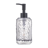 Refillable Glass Soap Dispenser Bottle with Pump for Shampoo, Lotion, and Liquid Soap