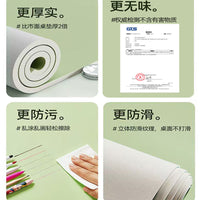Eye-Caring Desk Mat for Students, Stain-Resistant & Protective Table Cover