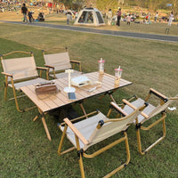 Portable Folding Table and Chair Set for Outdoor Activities, Picnics, and Camping