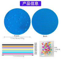 Sensory Activity Board Silicone Toy for Kids Stress Relief and Early Development