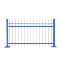 Anti-Climb Steel Fence Panel for Villas, Gardens, Schools, and Outdoor Security