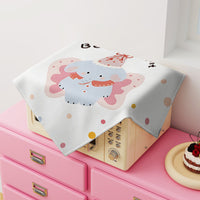 Cartoon Animal Print Dust Cover for Microwave Oven Air Fryer Tea Tray