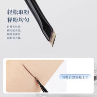Professional Angled Eyeliner and Brow Brush - H627
