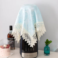 Embroidered Lace Dust Cover for Blenders, Juicers, and Small Appliances