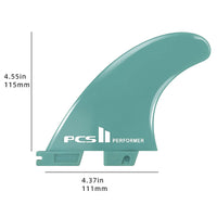Surfboard Fins G5 Set - Keyless Screw Surf Accessories Tail Rudder