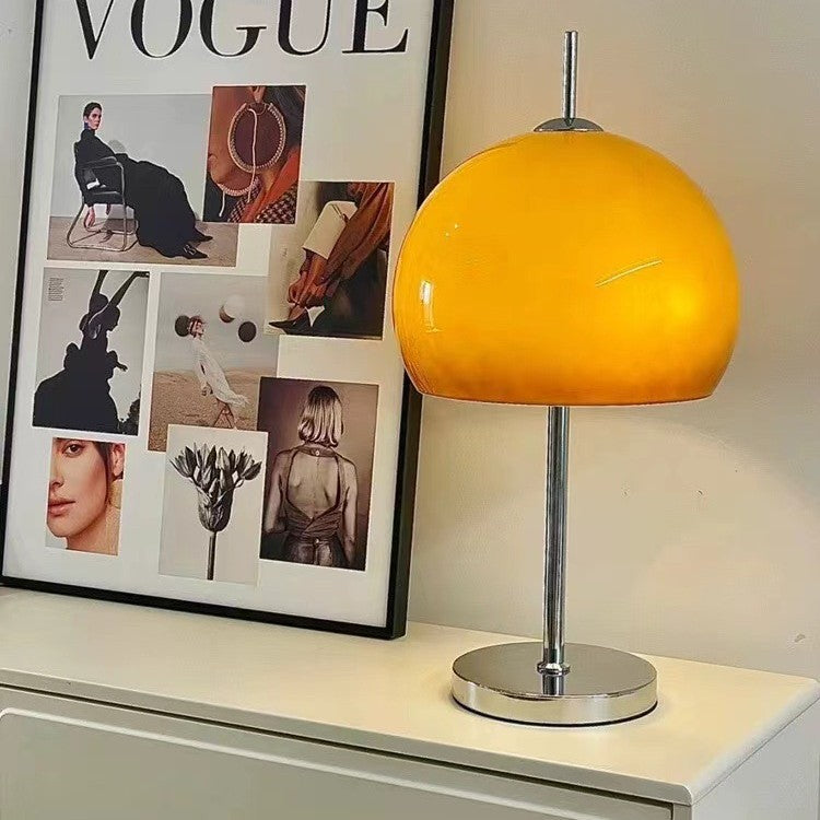 Mushroom Bauhaus Wabi-Sabi Style Dimmable Table/Floor Lamp for Living Room Bedroom Decor