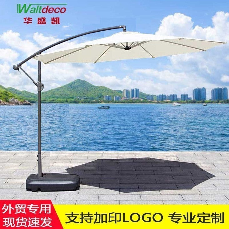 Outdoor Patio Umbrella with UV Protection and Waterproof Fabric for Cafe Balcony