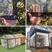 Waterproof PE Tarpaulin with Grommets for Outdoor Use