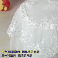 Dust Cover for Air Fryer, Rice Cooker, or Blender - Elegant Lace & Floral Design