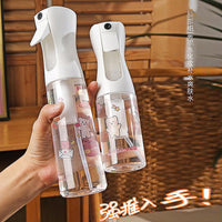 Continuous Mist Spray Bottle for Hair, Cosmetics, and Gardening - 300ML